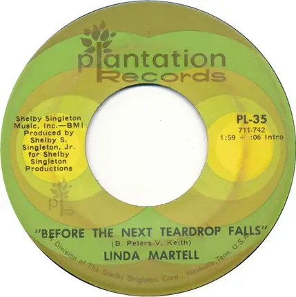 Linda Martell - Before The Next Teardrop Falls