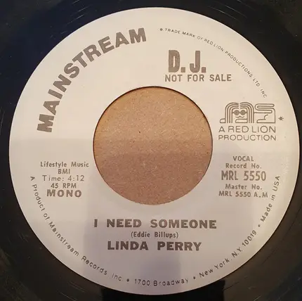 Linda Perry - I Need Someone