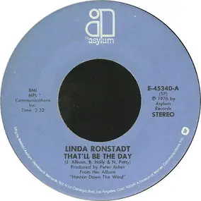 Linda Ronstadt - That'll Be The Day