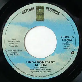 Linda Ronstadt - Alison