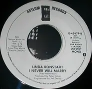 Linda Ronstadt - I Never Will Marry