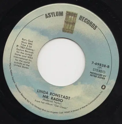 Linda Ronstadt - Easy For You To Say