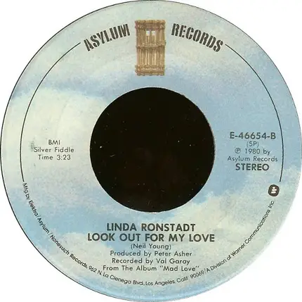 Linda Ronstadt - I Can't Let Go