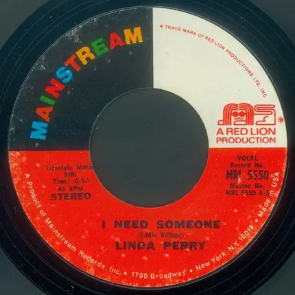 Linda Perry - I Need Someone