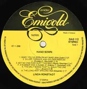 LP - Linda Ronstadt - Hand Sown Home Grown