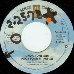 Linda Ronstadt - Poor Poor Pitiful Me