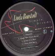 LP - Linda Ronstadt - Simple Dreams - Gatefold