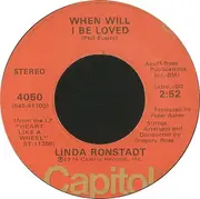 7'' - Linda Ronstadt - When Will I Be Loved / It Doesn't Matter Anymore