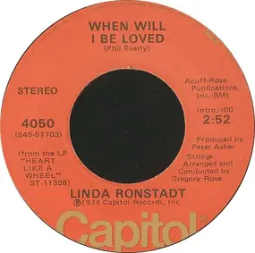 Linda Ronstadt - When Will I Be Loved