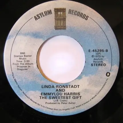 Linda Ronstadt / Linda Ronstadt And Emmylou Harris - Tracks Of My Tears