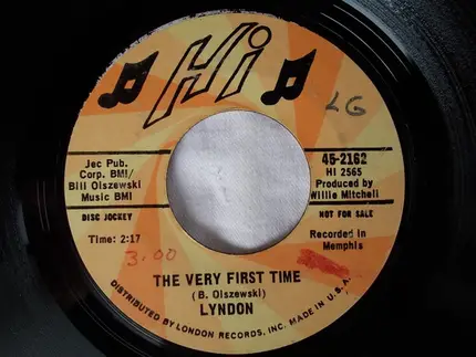 Lindell Hill - I Love My Baby / The Very First Time
