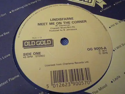 Lindisfarne - Lady Eleanor / Meet Me On The Corner