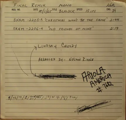 Lindsay Crosby - Christmas Won't Be The Same