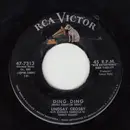 7inch Vinyl Single - Lindsay Crosby - Ding Ding / One Chocolate Soda With Two Straws