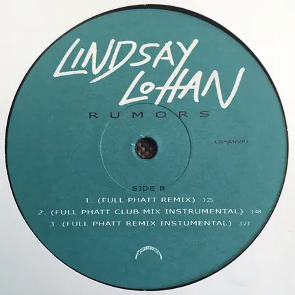 Lindsay Lohan - Rumours (Full Phatt Remixes)