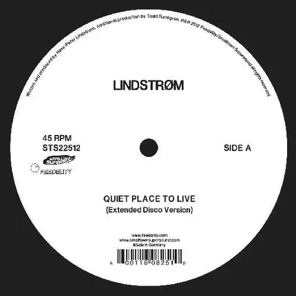 Lindstrom - Quiet Place To Live