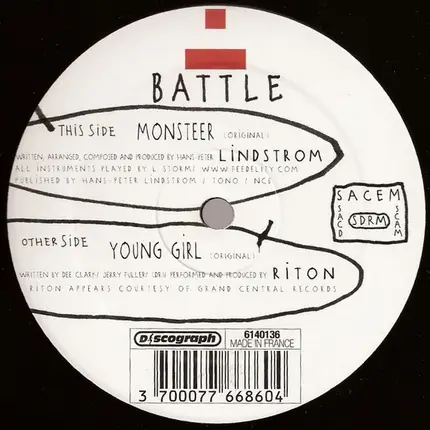 Lindstrøm Vs. Riton - Monsteer / Young Girl