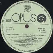 LP - Linha Singers - Let's Try Our Folk-tunes