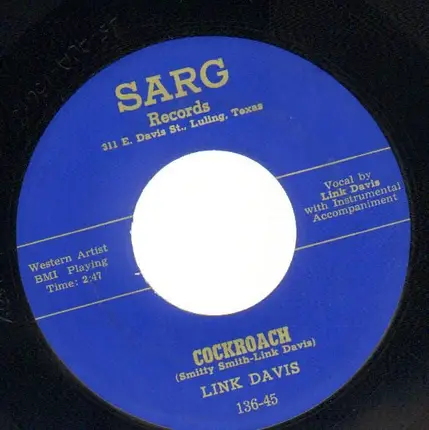 Link Davis - Cockroach / Big Houston