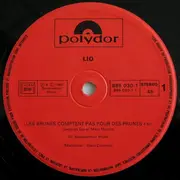 12inch Vinyl Single - Lio - Les Brunes Comptent Pas Pour Des Prunes