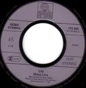 7inch Vinyl Single - Lio - Mona Lisa