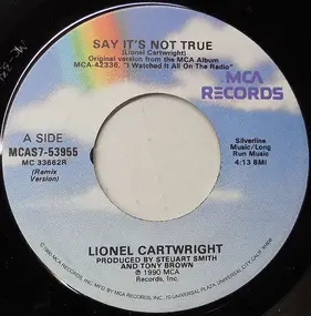 Lionel Cartwright - Say It's Not True