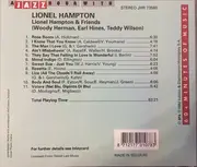 CD - Lionel Hampton ,With Woody Herman , Earl Hines , Teddy Wilson - Lionel Hampton & Friends