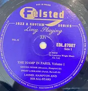10'' - Lionel Hampton All Stars - The Hamp In Paris (Volume 1)