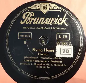 Lionel Hampton - Flying Home / Two Finger Boogie