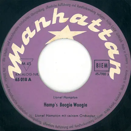 Lionel Hampton And His Orchestra - The Mess Is Here