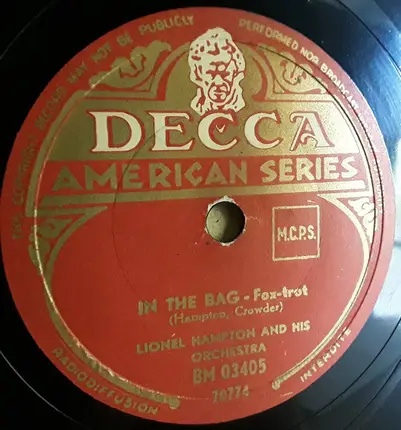 Lionel Hampton And His Orchestra - Flying Home / In The Bag