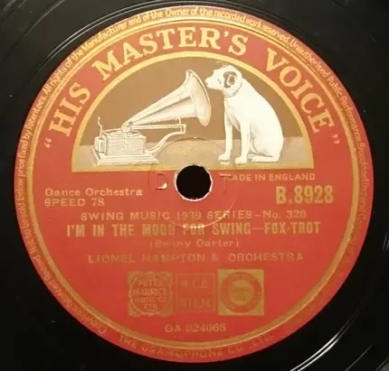 Lionel Hampton And His Orchestra - Ring Dem Bells / I'm In The Mood For Swing