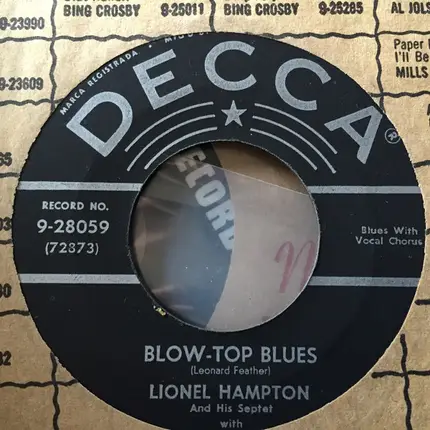 Lionel Hampton And His Septet / Lionel Hampton And His Orchestra With Dinah Washington - Midnight Sun / Blow-Top Blues