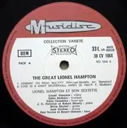 LP - Lionel Hampton And His Sextet - The Great Lionel Hampton