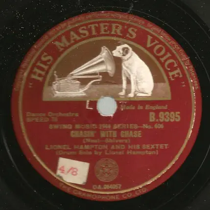 Lionel Hampton And His Sextet - Bouncing At The Beacon / Chasin' With Chase