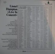 LP - Lionel Hampton Featuring Oliver Jackson Orchestra - Live In Concert