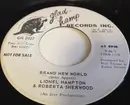 7inch Vinyl Single - Lionel Hampton & Roberta Sherwood - Brand New World