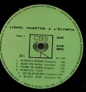 LP - Lionel Hampton - A L'Olympia