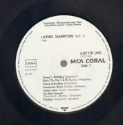 LP - Lionel Hampton - Lionel Hampton Vol. 5 - 1946