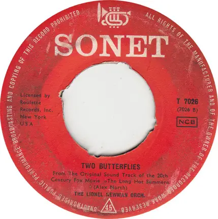 Lionel Newman And His Orchestra - Eula