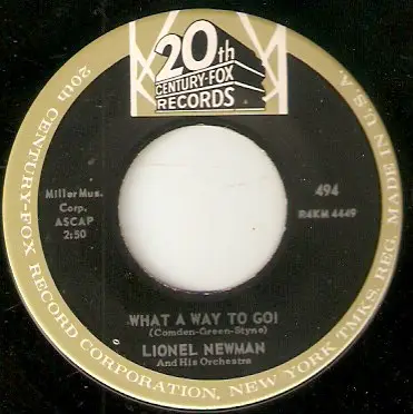 Lionel Newman - The Fall Of Love / What A Way To Go