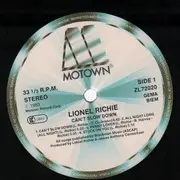 LP - Lionel Richie - Can't Slow Down - Gatefold