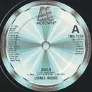 7inch Vinyl Single - Lionel Richie - Hello - Solid Centre, Company Sleeve