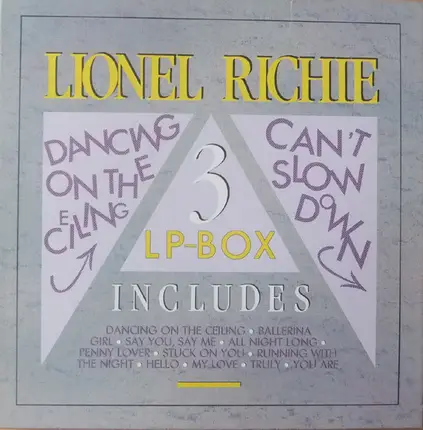 Lionel Richie - Dancing On The Ceiling / Can't Slow Down