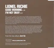 CD Single - Lionel Richie - Good Morning