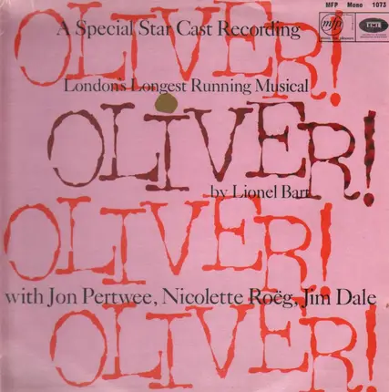 Lionel Bart With Jon Pertwee - Oliver! : With Cast