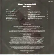 LP - Lionel Hampton - Vol. 1: 1941-1942