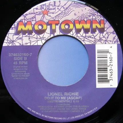 Lionel Richie - Do It To Me
