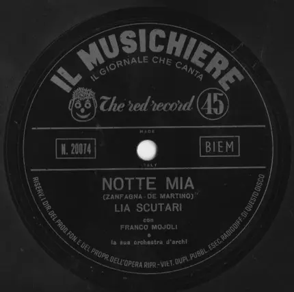 Lia Scutari - Notte Mia