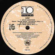 12inch Vinyl Single - Liaz - House Sensation (Magic Juan's Remix)